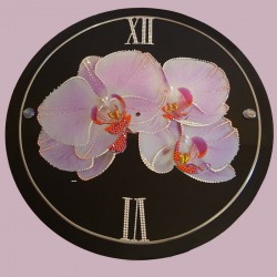 Часы настенные "Нежная орхидея"